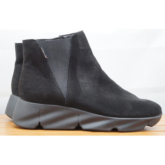 MEPHISTO Black HAZELINA Women's size 7.5 Ankle Boots $450 MSRP - Picture 6 of 13